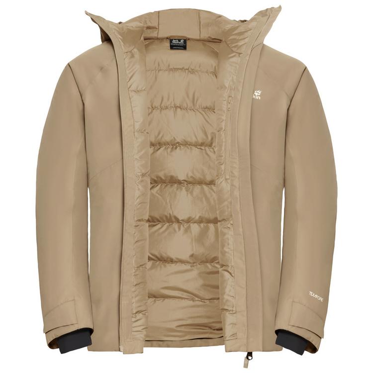 Jack Wolfskin Jack Wolfskin ICECAPE 2L DOWN INS JKT M RDS Daunenjacke Herren - hazel wood - 3 | SportScheck