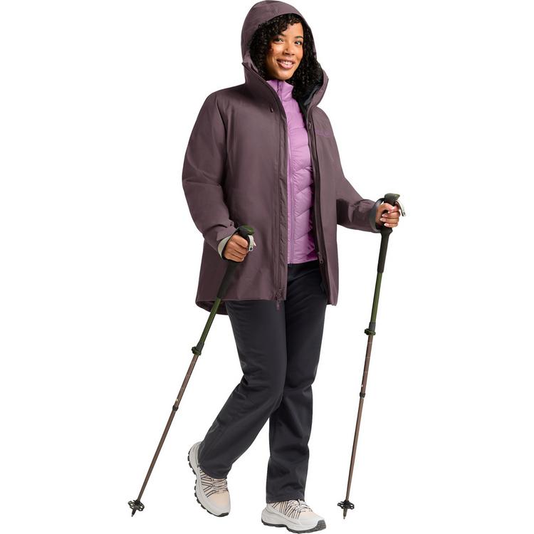 Jack Wolfskin Jack Wolfskin ICECAPE 3IN1 DOWN JKT W RDS Funktionsjacke Damen - sheer plum - 2 | SportScheck