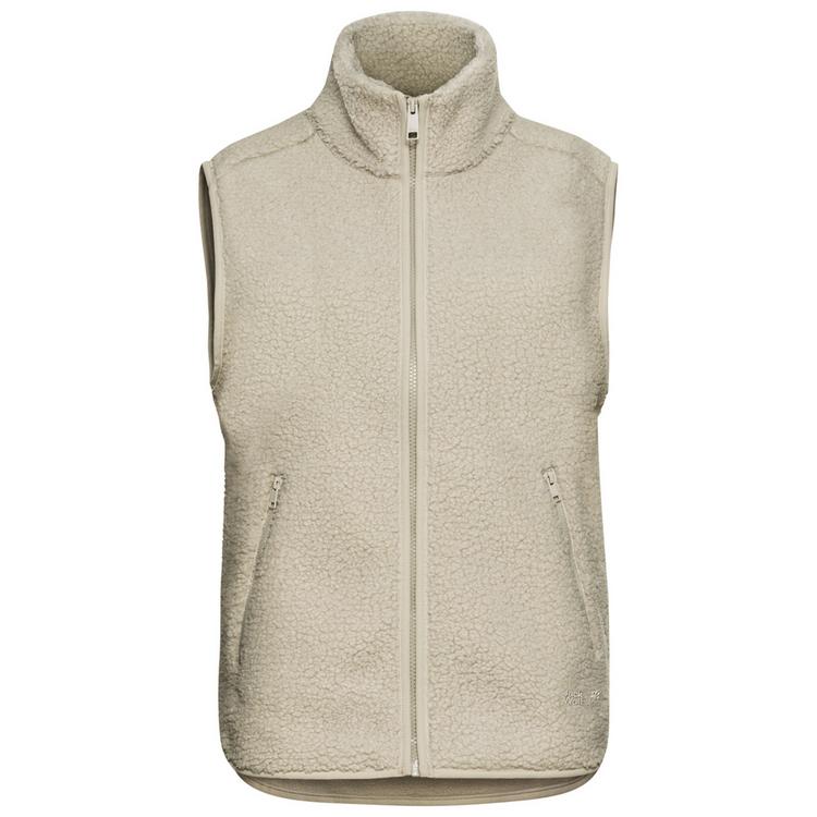 Jack Wolfskin Jack Wolfskin HIGH CURL VEST W Fleeceweste Damen - oyster - 0 | SportScheck