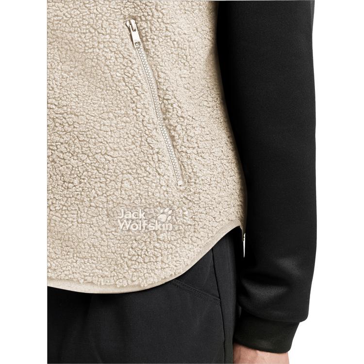 Jack Wolfskin Jack Wolfskin HIGH CURL VEST W Fleeceweste Damen - oyster - 2 | SportScheck