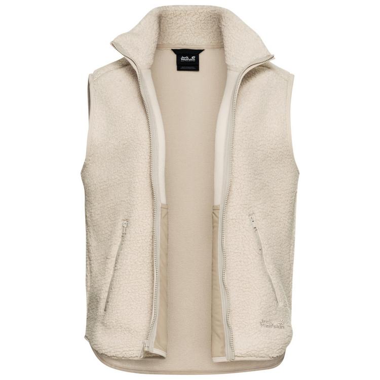 Jack Wolfskin Jack Wolfskin HIGH CURL VEST W Fleeceweste Damen - oyster - 3 | SportScheck