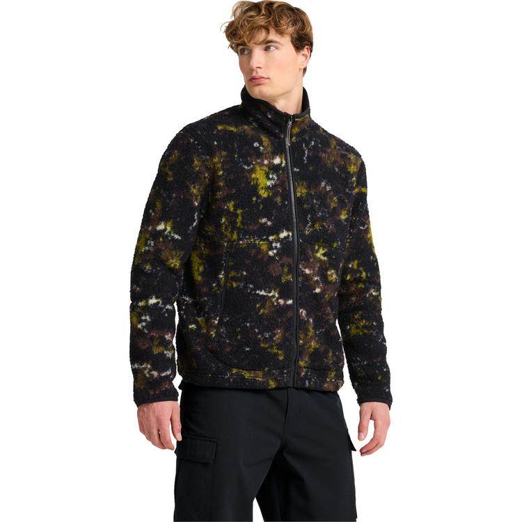 Jack Wolfskin Jack Wolfskin STONE LITE AOP JKT M Fleecejacke Herren - LICHEN dark navy - 0 | SportScheck