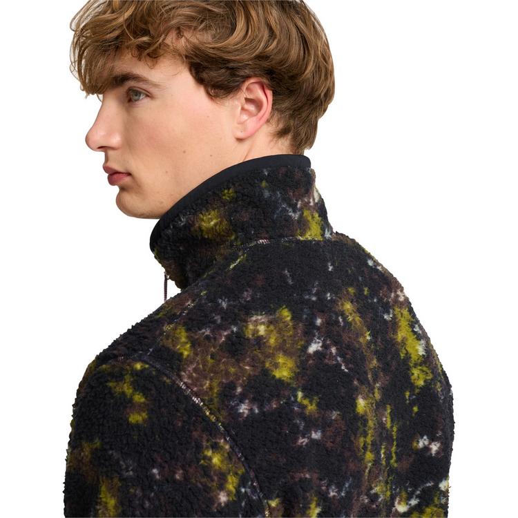 Jack Wolfskin Jack Wolfskin STONE LITE AOP JKT M Fleecejacke Herren - LICHEN dark navy - 0 | SportScheck