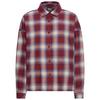 Jack Wolfskin BAJA FLANNEL SHIRT W Langarmhemd Damen - CHECK merlot