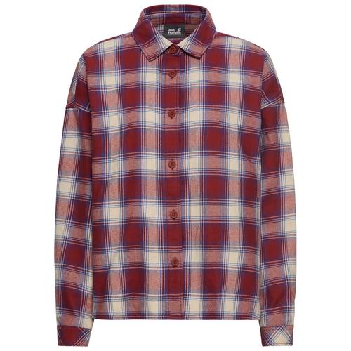 Jack Wolfskin BAJA FLANNEL SHIRT W Langarmhemd Damen