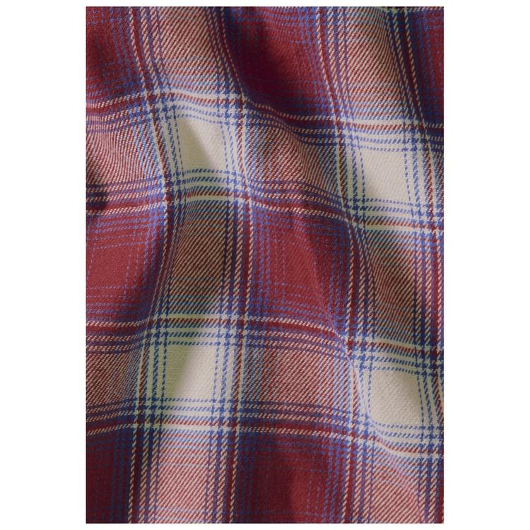 Jack Wolfskin Jack Wolfskin BAJA FLANNEL SHIRT W Langarmhemd Damen - CHECK merlot - 1 | SportScheck