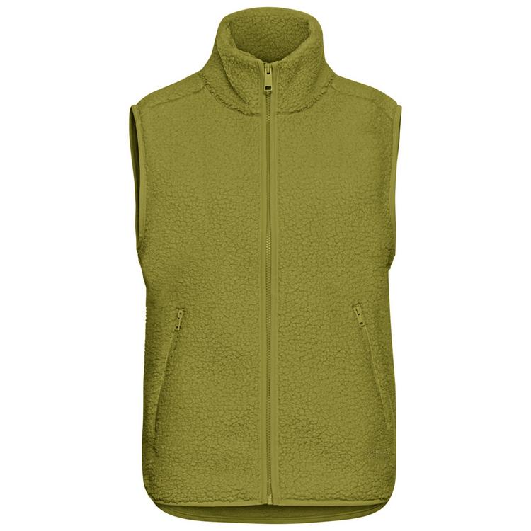 Jack Wolfskin Jack Wolfskin HIGH CURL VEST W Fleeceweste Damen - khaki green - 0 | SportScheck