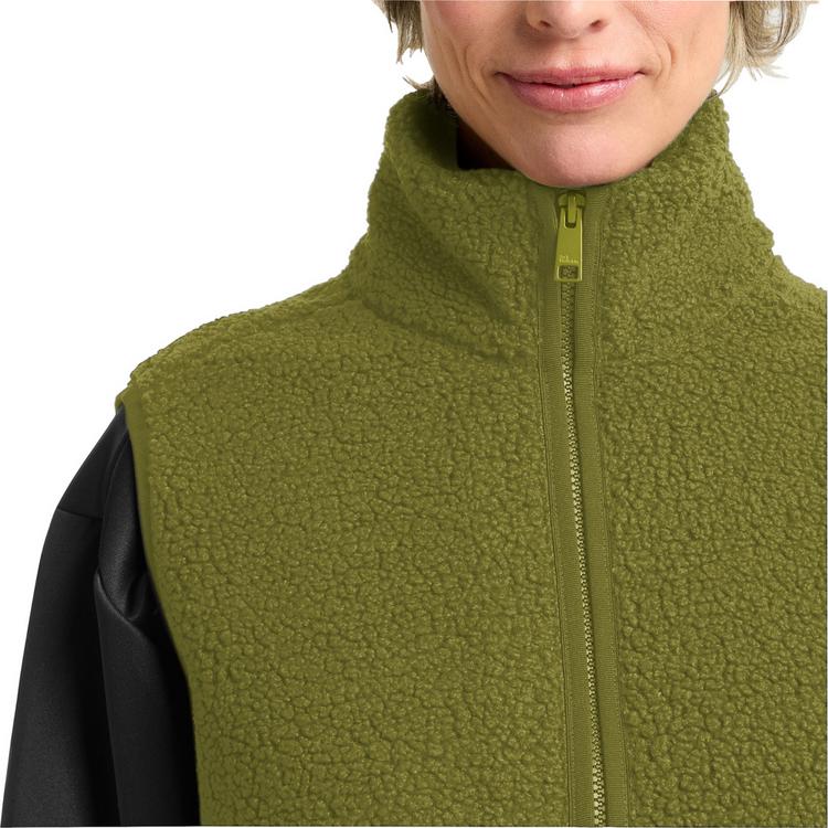 Jack Wolfskin Jack Wolfskin HIGH CURL VEST W Fleeceweste Damen - khaki green - 0 | SportScheck