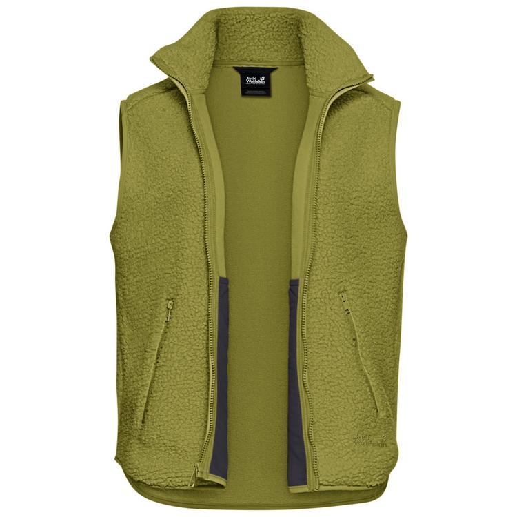 Jack Wolfskin Jack Wolfskin HIGH CURL VEST W Fleeceweste Damen - khaki green - 3 | SportScheck
