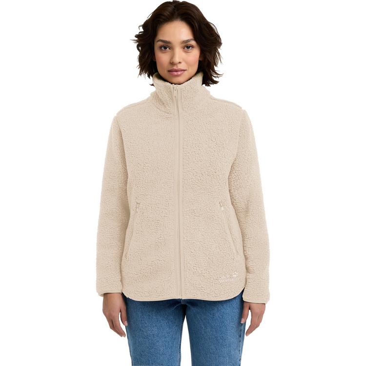 Jack Wolfskin Jack Wolfskin HIGH CURL JKT W Fleecejacke Damen - oyster - 0 | SportScheck