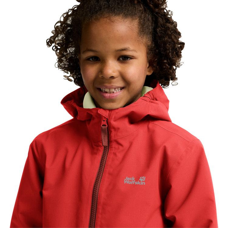 Jack Wolfskin Jack Wolfskin SNOW DAYS JKT KIDS Fleecejacke Kinder - siren red - 2 | SportScheck