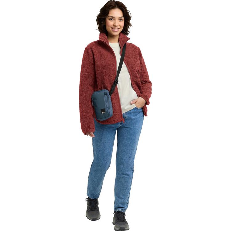 Jack Wolfskin Jack Wolfskin HIGH CURL JKT W Fleecejacke Damen - merlot - 2 | SportScheck