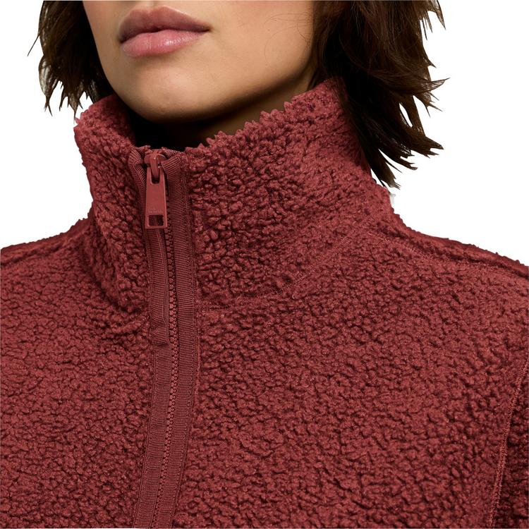 Jack Wolfskin Jack Wolfskin HIGH CURL JKT W Fleecejacke Damen - merlot - 0 | SportScheck