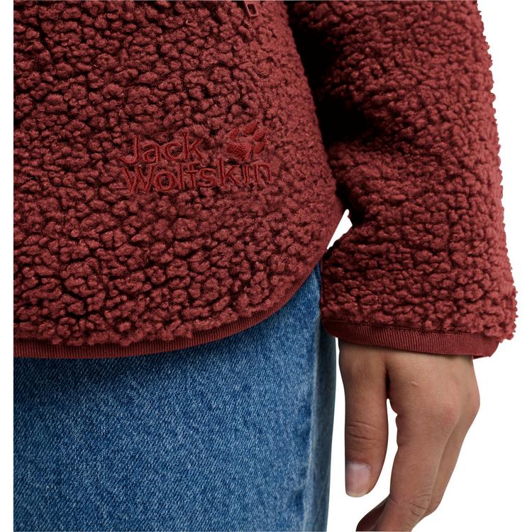 Jack Wolfskin Jack Wolfskin HIGH CURL JKT W Fleecejacke Damen - merlot - 2 | SportScheck