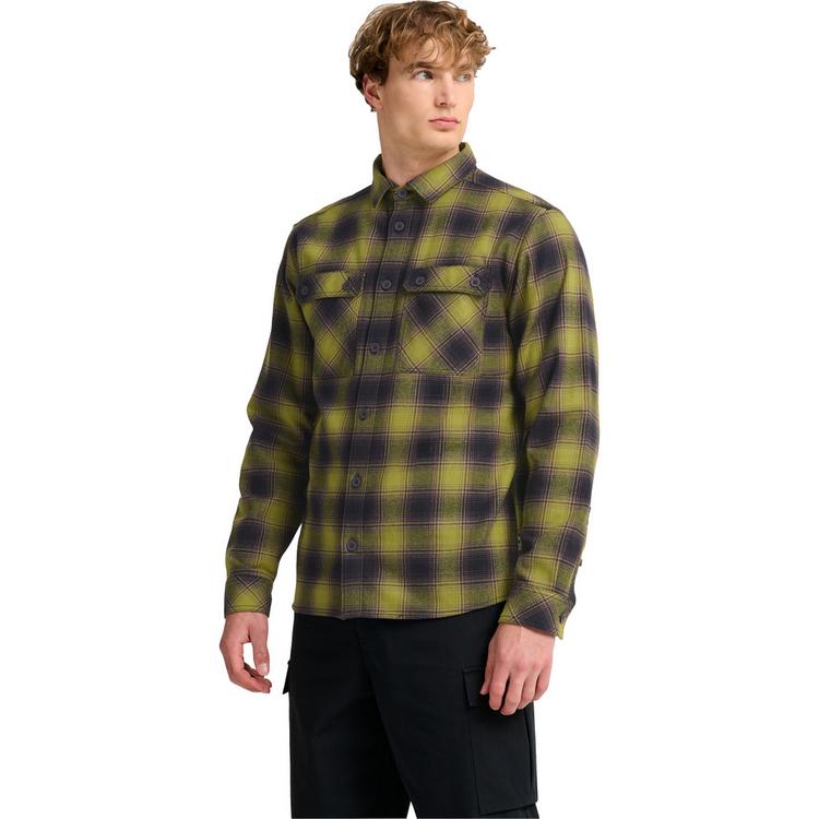 Jack Wolfskin Jack Wolfskin BAJA FLANNEL SHIRT M Langarmhemd Herren - CHECK dark navy / sheer plum - 0 | SportScheck