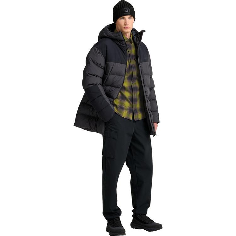 Jack Wolfskin Jack Wolfskin BAJA FLANNEL SHIRT M Langarmhemd Herren - CHECK dark navy / sheer plum - 2 | SportScheck