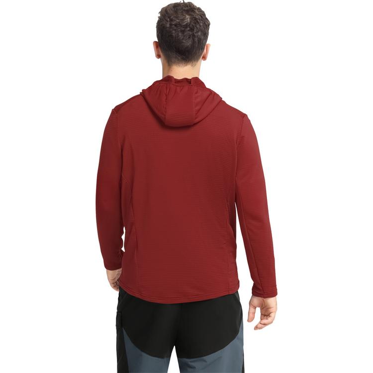 Jack Wolfskin Jack Wolfskin LITESTRIDE HOODED FZ M Funktionsjacke Herren - merlot - 1 | SportScheck