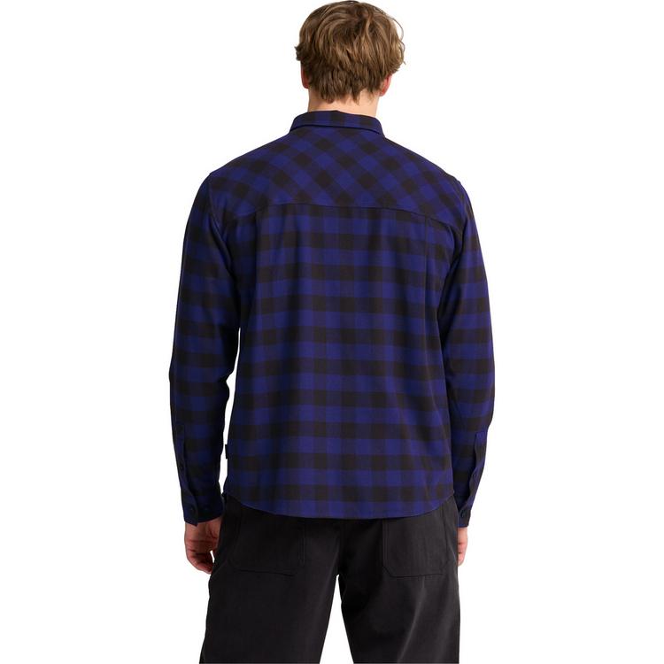 Jack Wolfskin Jack Wolfskin LITE FLANNEL SHIRT M Langarmhemd Herren - CHECK glow ink - 1 | SportScheck
