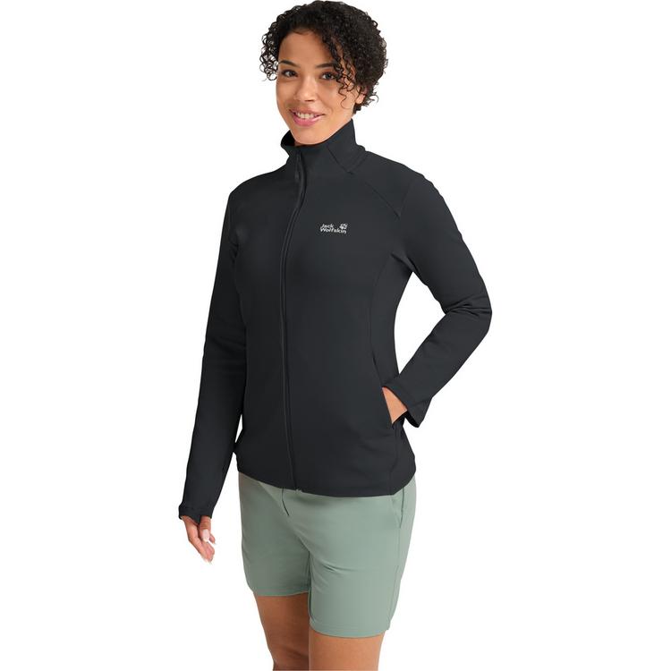 Jack Wolfskin Jack Wolfskin ASTROTRAIL FZ W Funktionsjacke Damen - black - 0 | SportScheck