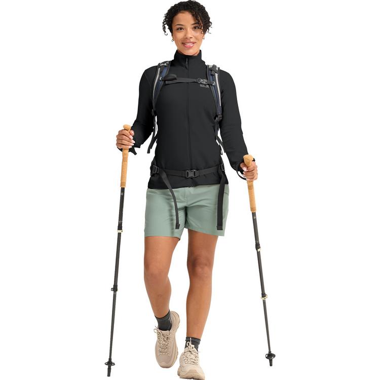 Jack Wolfskin Jack Wolfskin ASTROTRAIL FZ W Funktionsjacke Damen - black - 2 | SportScheck