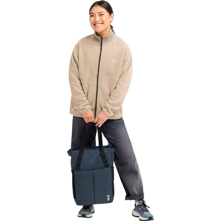 Jack Wolfskin Jack Wolfskin SUMETRO FZ W Fleecejacke Damen - Oyster / Oyster - 2 | SportScheck