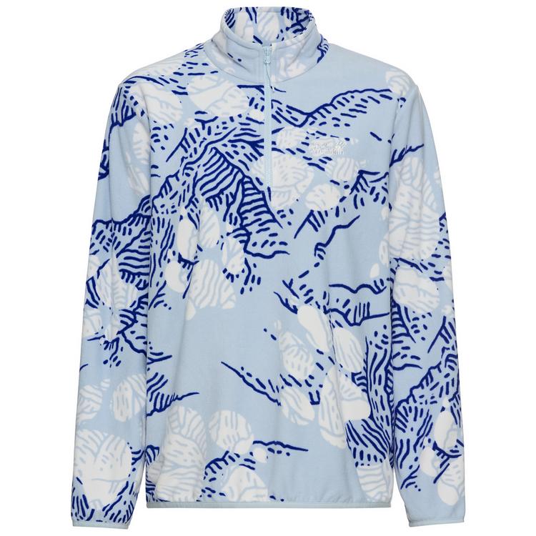 Jack Wolfskin Jack Wolfskin PAW ERA 100 PRINT HZ W Fleecepullover Damen - PAW crystal blue - 0 | SportScheck
