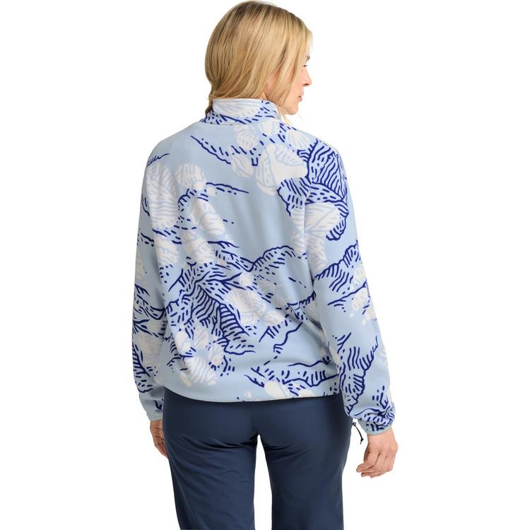 Jack Wolfskin Jack Wolfskin PAW ERA 100 PRINT HZ W Fleecepullover Damen - PAW crystal blue - 1 | SportScheck