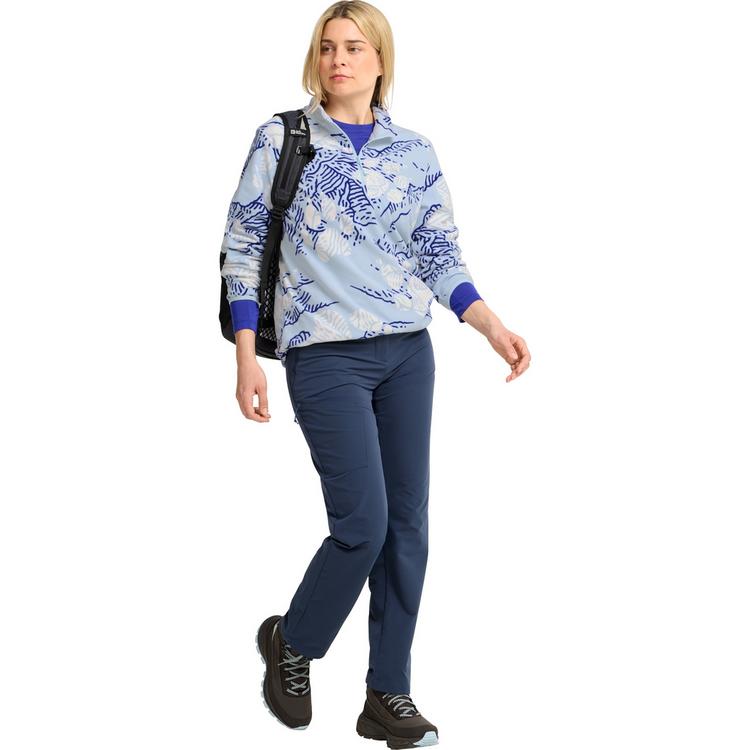 Jack Wolfskin Jack Wolfskin PAW ERA 100 PRINT HZ W Fleecepullover Damen - PAW crystal blue - 2 | SportScheck