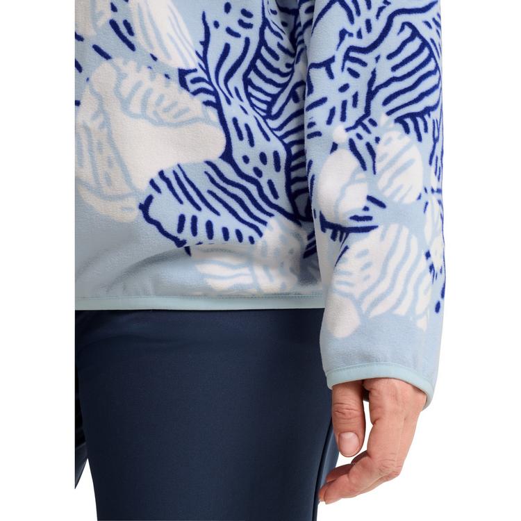 Jack Wolfskin Jack Wolfskin PAW ERA 100 PRINT HZ W Fleecepullover Damen - PAW crystal blue - 1 | SportScheck