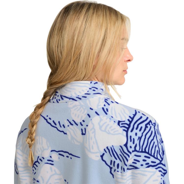 Jack Wolfskin Jack Wolfskin PAW ERA 100 PRINT HZ W Fleecepullover Damen - PAW crystal blue - 2 | SportScheck