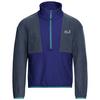 Jack Wolfskin COLORBLOCK TAUNUS HZ K Fleecepullover Kinder - glow ink