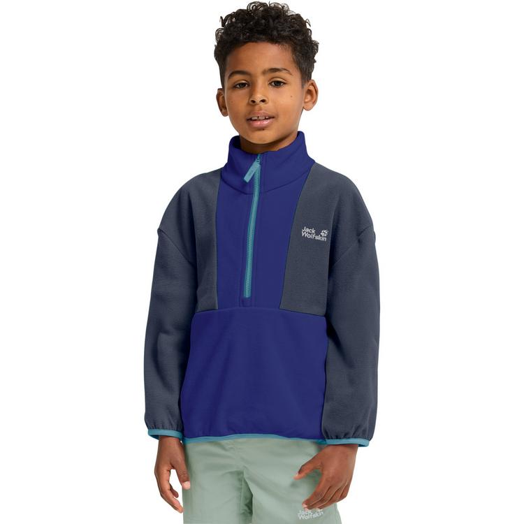 Jack Wolfskin Jack Wolfskin COLORBLOCK TAUNUS HZ K Fleecepullover Kinder - glow ink - 2 | SportScheck
