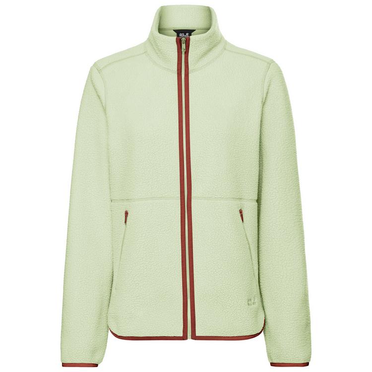 Jack Wolfskin Jack Wolfskin LITE CURL FZ W Fleecejacke Damen - melon - 0 | SportScheck