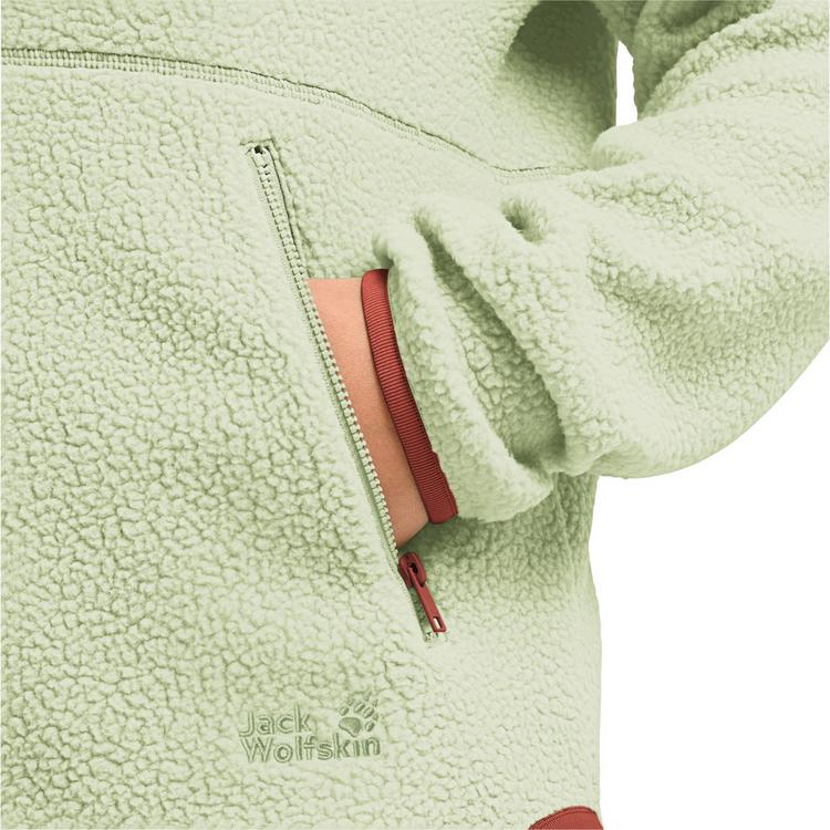 Jack Wolfskin Jack Wolfskin LITE CURL FZ W Fleecejacke Damen - melon - 1 | SportScheck