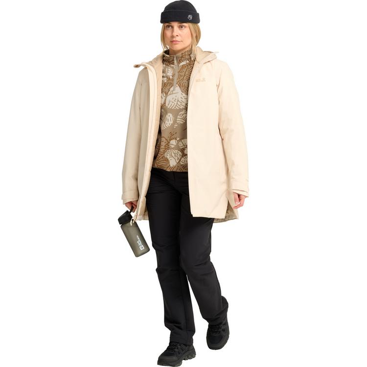 Jack Wolfskin Jack Wolfskin PAW ERA 100 PRINT HZ W Fleecepullover Damen - PAW hazel wood - 2 | SportScheck