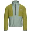 Jack Wolfskin COLORBLOCK TAUNUS HZ K Fleecepullover Kinder - green zinnia