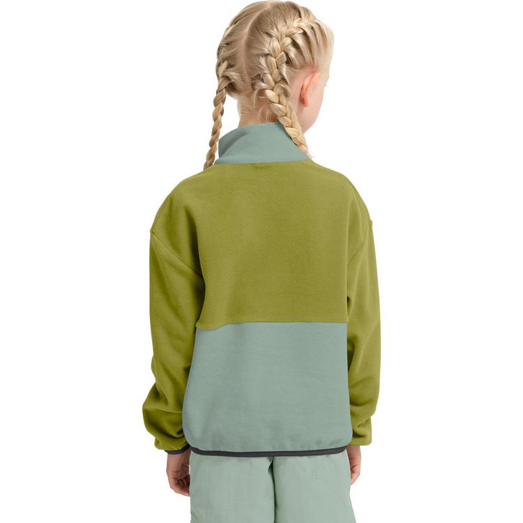 Jack Wolfskin Jack Wolfskin COLORBLOCK TAUNUS HZ K Fleecepullover Kinder - green zinnia - 1 | SportScheck