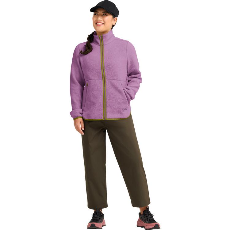 Jack Wolfskin Jack Wolfskin LITE CURL FZ W Fleecejacke Damen - vivid orchid - 2 | SportScheck