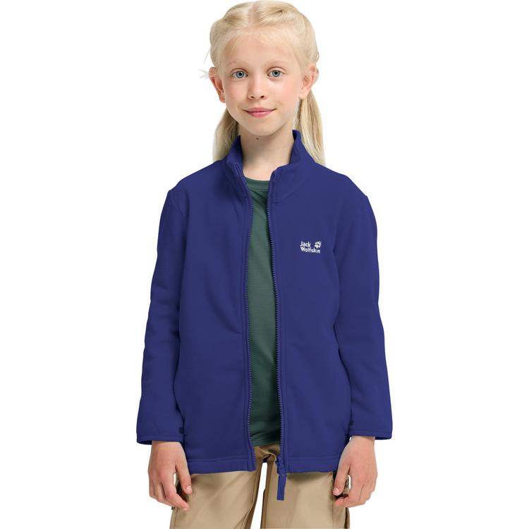 Jack Wolfskin Jack Wolfskin TAUNUS 100 FZ K Fleecejacke Kinder - glow ink - 0 | SportScheck