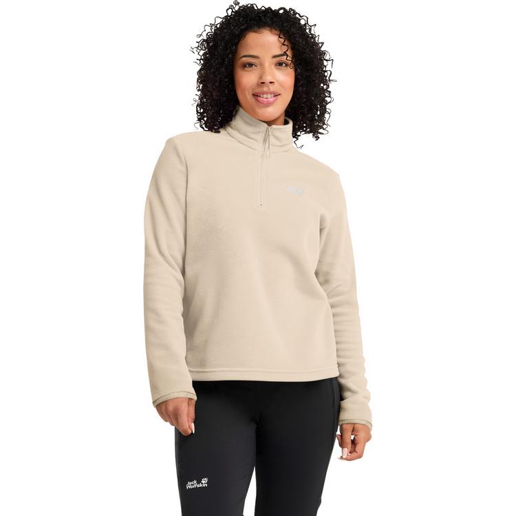 Jack Wolfskin Jack Wolfskin TAUNUS 100 HZ W Fleecepullover Damen - oyster - 0 | SportScheck