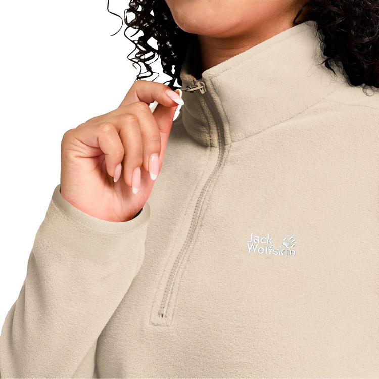 Jack Wolfskin Jack Wolfskin TAUNUS 100 HZ W Fleecepullover Damen - oyster - 0 | SportScheck