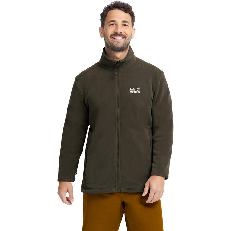 Jack Wolfskin Jack Wolfskin TAUNUS 200 FZ M Fleecejacke Herren - obsidian moss - 0 | SportScheck