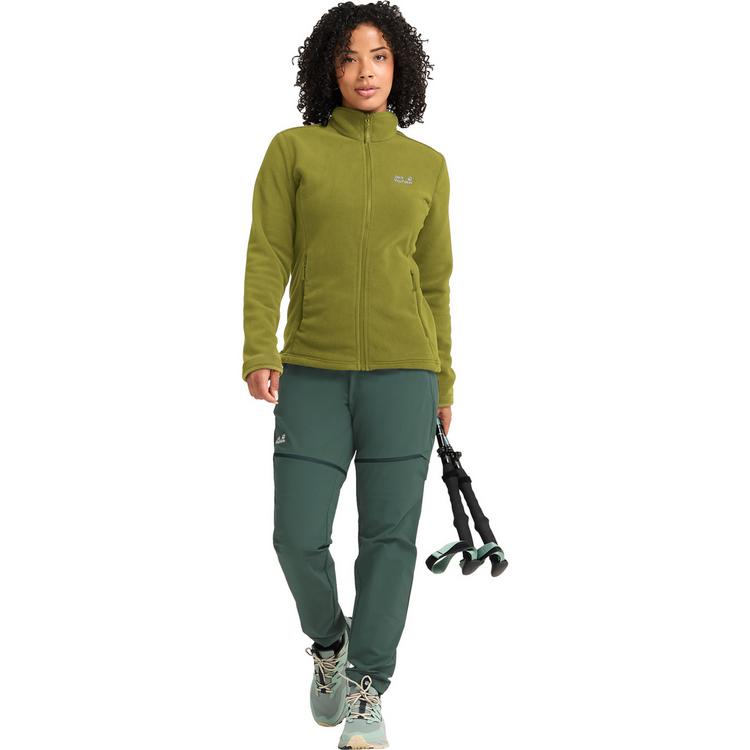 Jack Wolfskin Jack Wolfskin TAUNUS 200 FZ W Fleecejacke Damen - khaki green - 2 | SportScheck