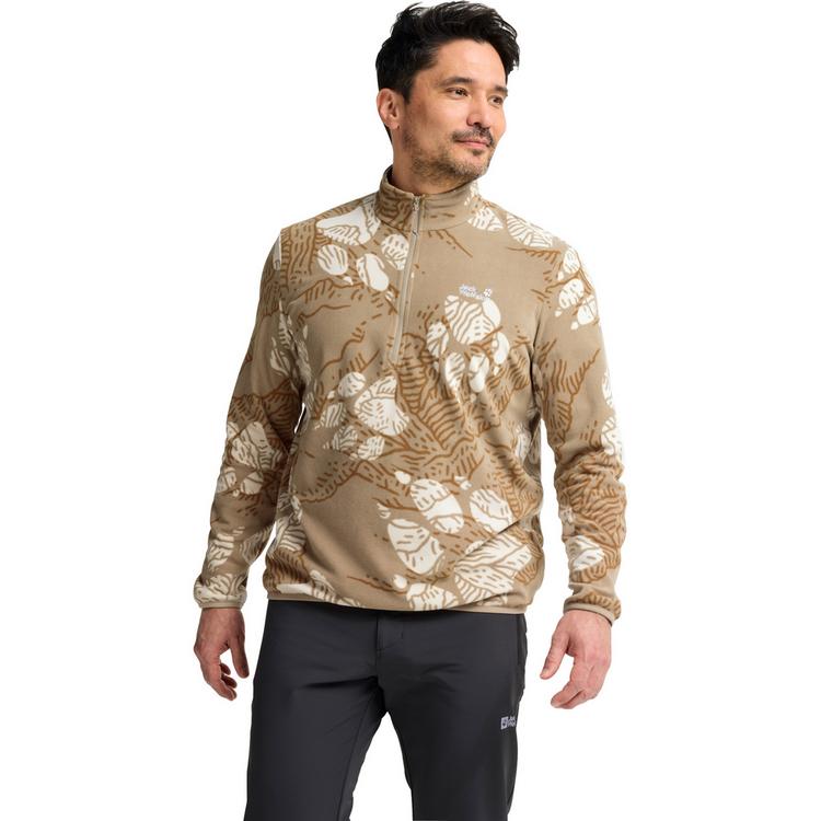 Jack Wolfskin Jack Wolfskin PAW ERA 100 PRINT HZ M Fleecepullover Herren - PAW hazel wood - 0 | SportScheck