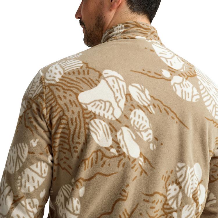 Jack Wolfskin Jack Wolfskin PAW ERA 100 PRINT HZ M Fleecepullover Herren - PAW hazel wood - 0 | SportScheck