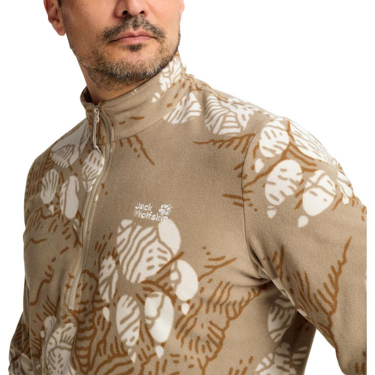 Jack Wolfskin Jack Wolfskin PAW ERA 100 PRINT HZ M Fleecepullover Herren - PAW hazel wood - 1 | SportScheck