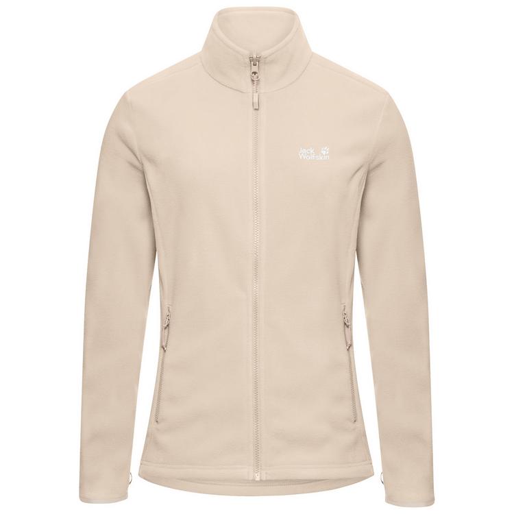 Jack Wolfskin Jack Wolfskin TAUNUS 100 FZ W Fleecejacke Damen - oyster - 0 | SportScheck
