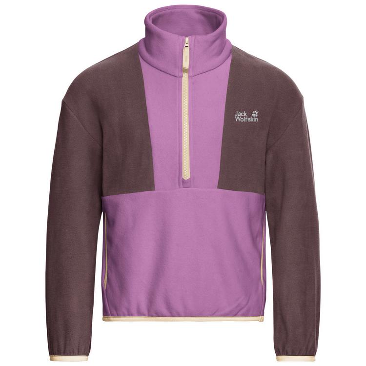 Jack Wolfskin Jack Wolfskin COLORBLOCK TAUNUS HZ K Fleecepullover Kinder - vivid orchid - 0 | SportScheck