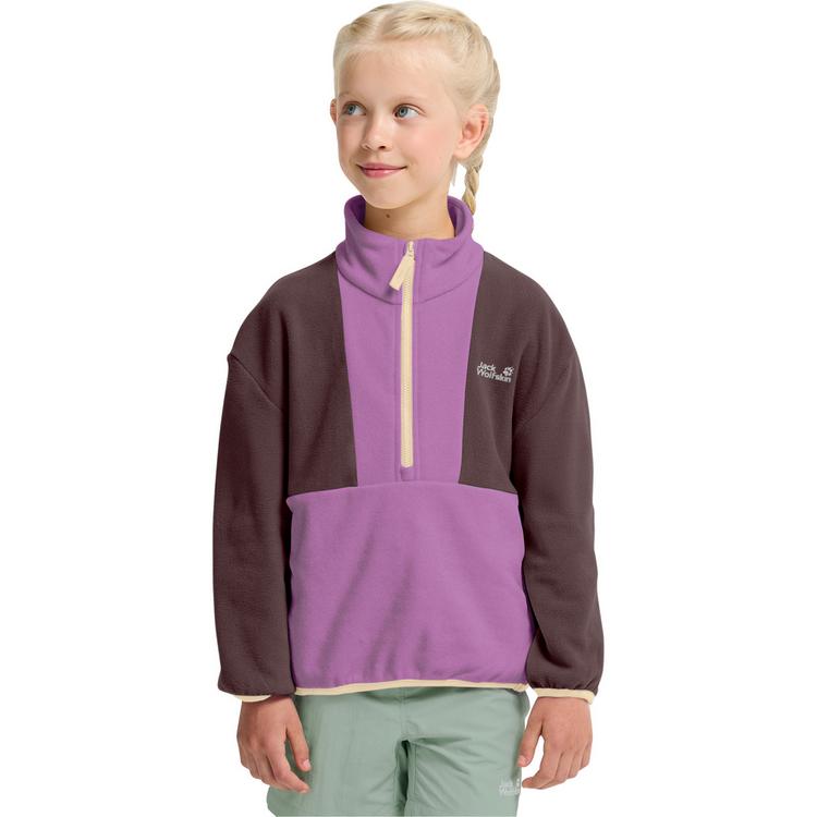 Jack Wolfskin Jack Wolfskin COLORBLOCK TAUNUS HZ K Fleecepullover Kinder - vivid orchid - 2 | SportScheck