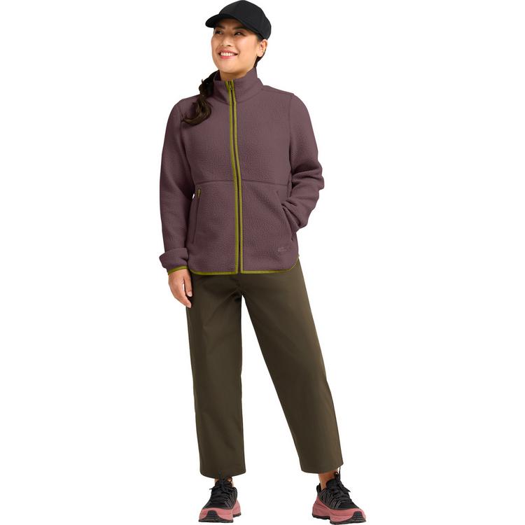 Jack Wolfskin Jack Wolfskin LITE CURL FZ W Fleecejacke Damen - sheer plum - 2 | SportScheck
